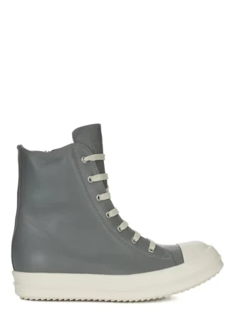 RICK OWENS FW25 CONCORDIANS SNEAKERS I VASKEDE INDIGO/MELK/MELK FULLGRAIN KUSKINN RP02E4890LCO-0611