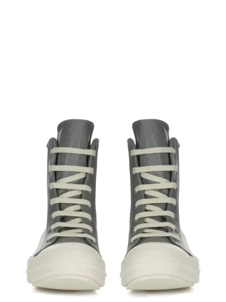 RICK OWENS FW25 CONCORDIANS SNEAKERS I VASKEDE INDIGO/MELK/MELK FULLGRAIN KUSKINN RP02E4890LCO-0611