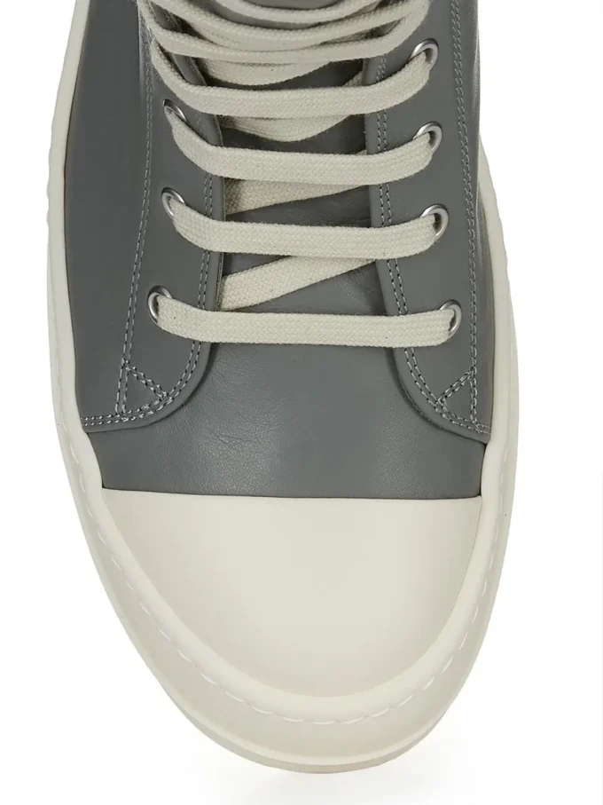 RICK OWENS FW25 CONCORDIANS SNEAKERS I VASKEDE INDIGO/MELK/MELK FULLGRAIN KUSKINN RP02E4890LCO-0611