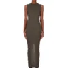 RICK OWENS FW25 CONCORDIANS TANKKJOLE MOTIV I BOSCO LETT RASATO-STRIKK RP02E4676MLK-25