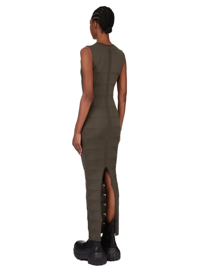 RICK OWENS FW25 CONCORDIANS TANKKJOLE MOTIV I BOSCO LETT RASATO-STRIKK RP02E4676MLK-25