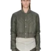 RICK OWENS FW25 CONCORDIANS VATTERT FLYJEKKE I BOSCO LETT NYLON. RU02E1727NPT1-25