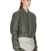 RICK OWENS FW25 CONCORDIANS VATTERT FLYJEKKE I BOSCO LETT NYLON. RU02E1727NPT1-25