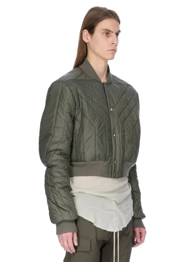 RICK OWENS FW25 CONCORDIANS VATTERT FLYJEKKE I BOSCO LETT NYLON. RU02E1727NPT1-25