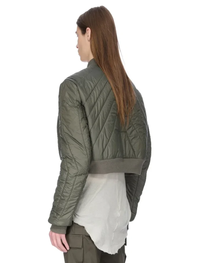 RICK OWENS FW25 CONCORDIANS VATTERT FLYJEKKE I BOSCO LETT NYLON. RU02E1727NPT1-25