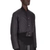 RICK OWENS FW25 CONCORDIANS VATTERT FLYJEKKE I SVART NYLON RU02E1727NPT1-09