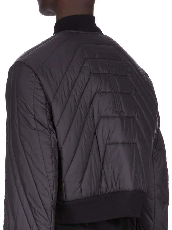 RICK OWENS FW25 CONCORDIANS VATTERT FLYJEKKE I SVART NYLON RU02E1727NPT1-09