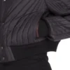 RICK OWENS FW25 CONCORDIANS VATTERT FLYJEKKE I SVART NYLON RU02E1727NPT1-09