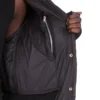 RICK OWENS FW25 CONCORDIANS VATTERT FLYJEKKE I SVART NYLON RU02E1727NPT1-09