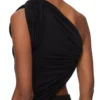 RICK OWENS LILIES FW25 CONCORDIANS ANITA-TOPP I VISKOSECREPE-JERSEY LI02E3110RV-09
