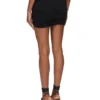 RICK OWENS LILIES FW25 CONCORDIANS LUNA-SKJØRT I VISKOSECREPE-JERSEY LI02E3309CVI-09