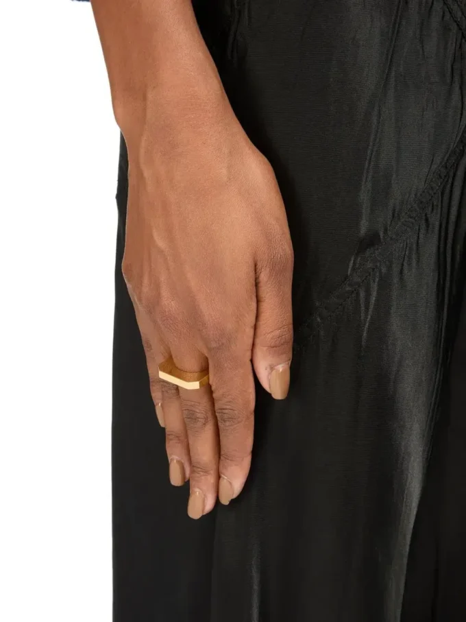 RICK OWENS – RING RJ0000128SLVPGD-02