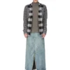 RICK OWENS – SKJØRT RU02E1330DWG-76 RICK OWENS – SKJØRT RU02E1330DWG-76