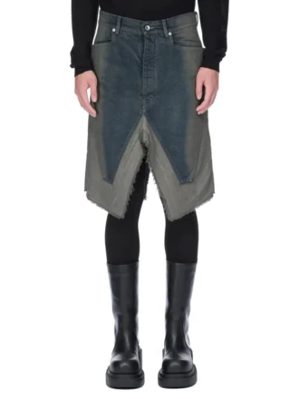 RICK OWENS – SKJØRT RU02E1345DKDEG-78D