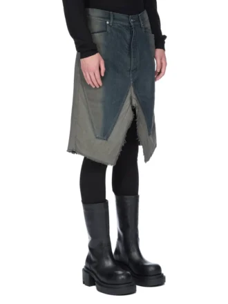 RICK OWENS – SKJØRT RU02E1345DKDEG-78D