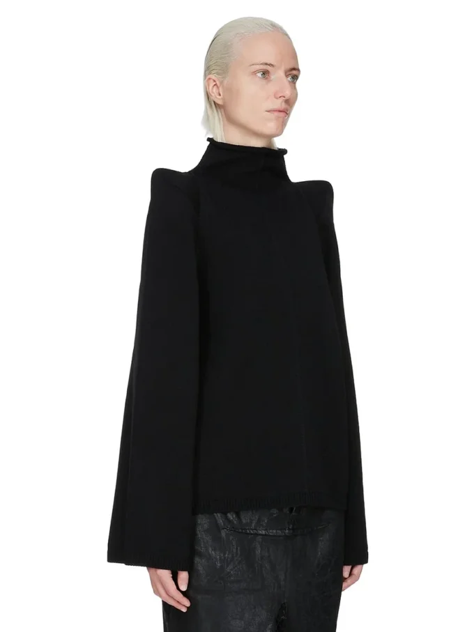 RICK OWENS – STRIKKETØY RO02E4657KWVLH-09