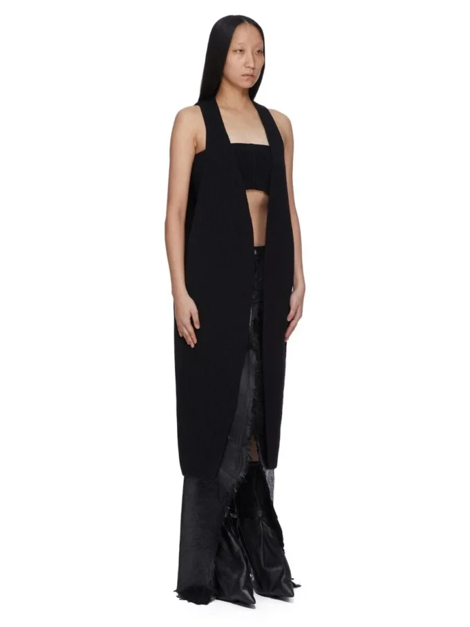 RICK OWENS – STRIKKETØY RO02E4668KWVH-09