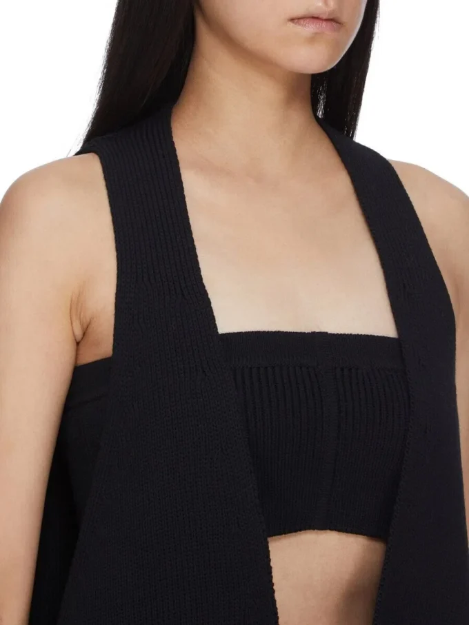 RICK OWENS – STRIKKETØY RO02E4668KWVH-09