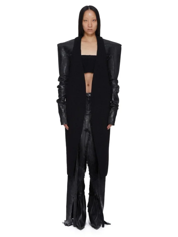 RICK OWENS – STRIKKETØY RO02E4668KWVH-09