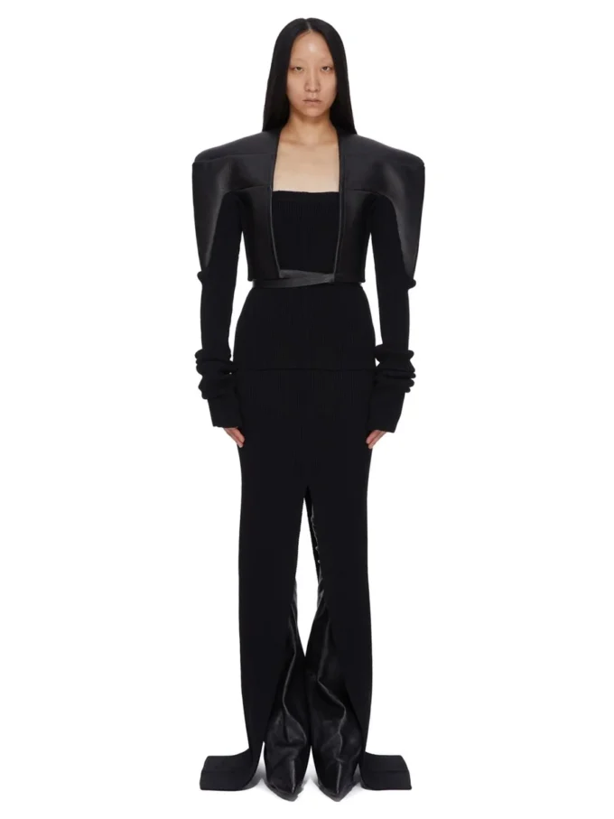 RICK OWENS – STRIKKETØY RO02E4672KWVH-09