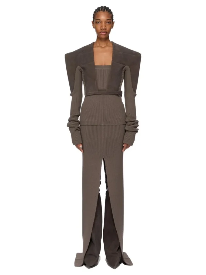 RICK OWENS – STRIKKETØY RO02E4672KWVH-78