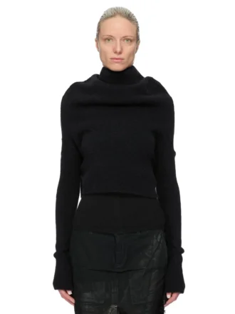 RICK OWENS – STRIKKETØY RO02E4675KWP-09