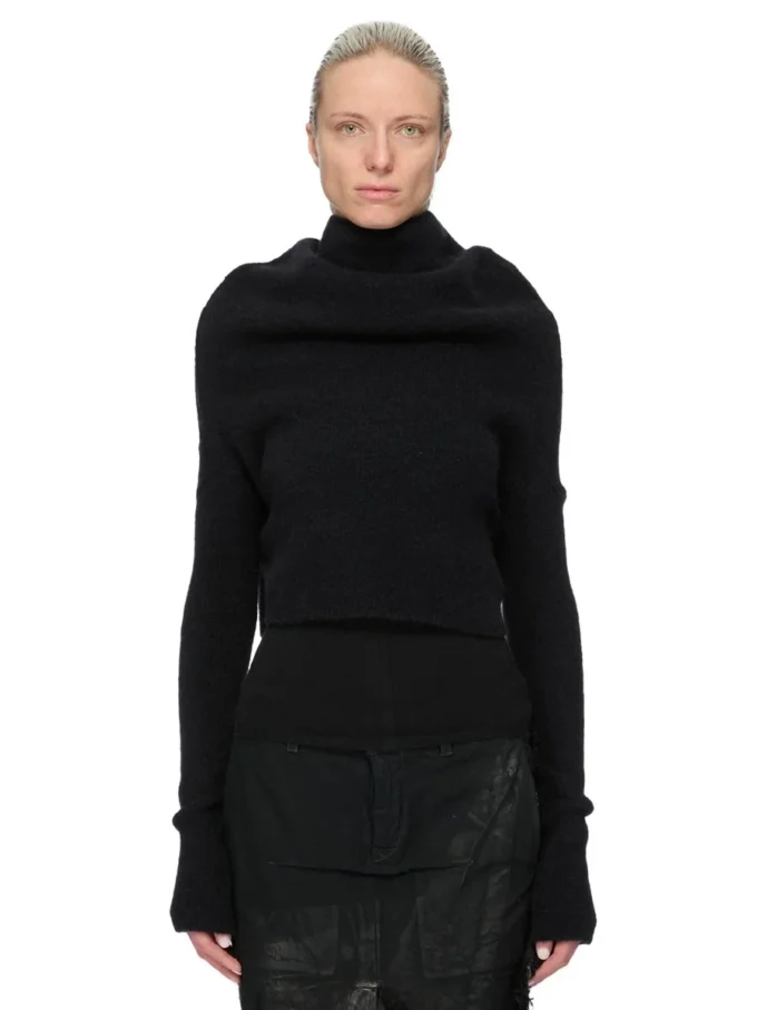 RICK OWENS – STRIKKETØY RO02E4675KWP-09