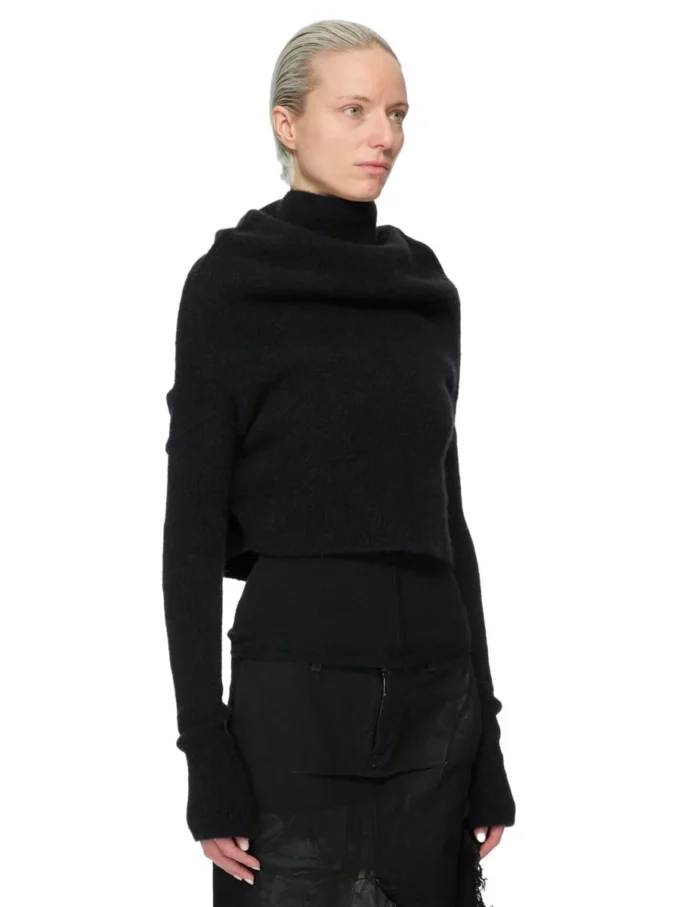 RICK OWENS – STRIKKETØY RO02E4675KWP-09