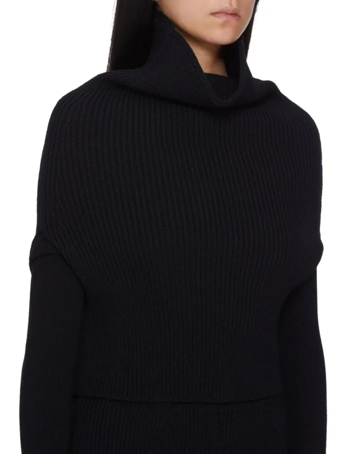 RICK OWENS – STRIKKETØY RO02E4675KWVH-09