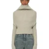 RICK OWENS – STRIKKETØY RO02E4675KWVH-34