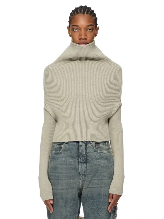 RICK OWENS – STRIKKETØY RO02E4675KWVH-34