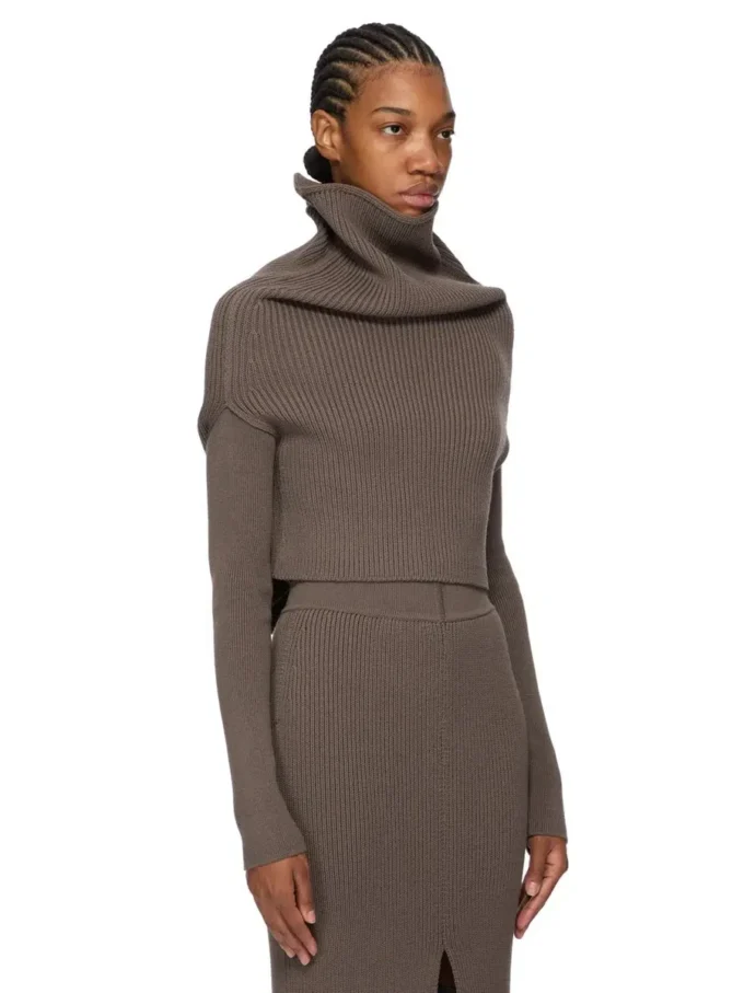 RICK OWENS – STRIKKETØY RO02E4675KWVH-78