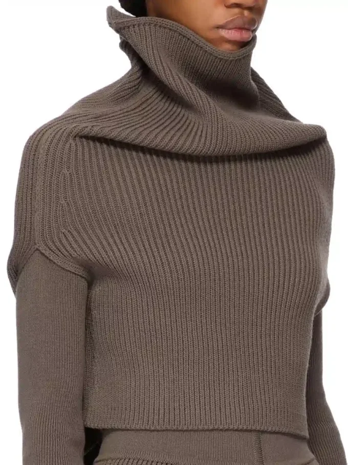 RICK OWENS – STRIKKETØY RO02E4675KWVH-78