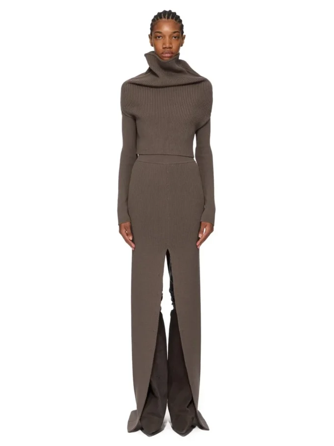 RICK OWENS – STRIKKETØY RO02E4675KWVH-78