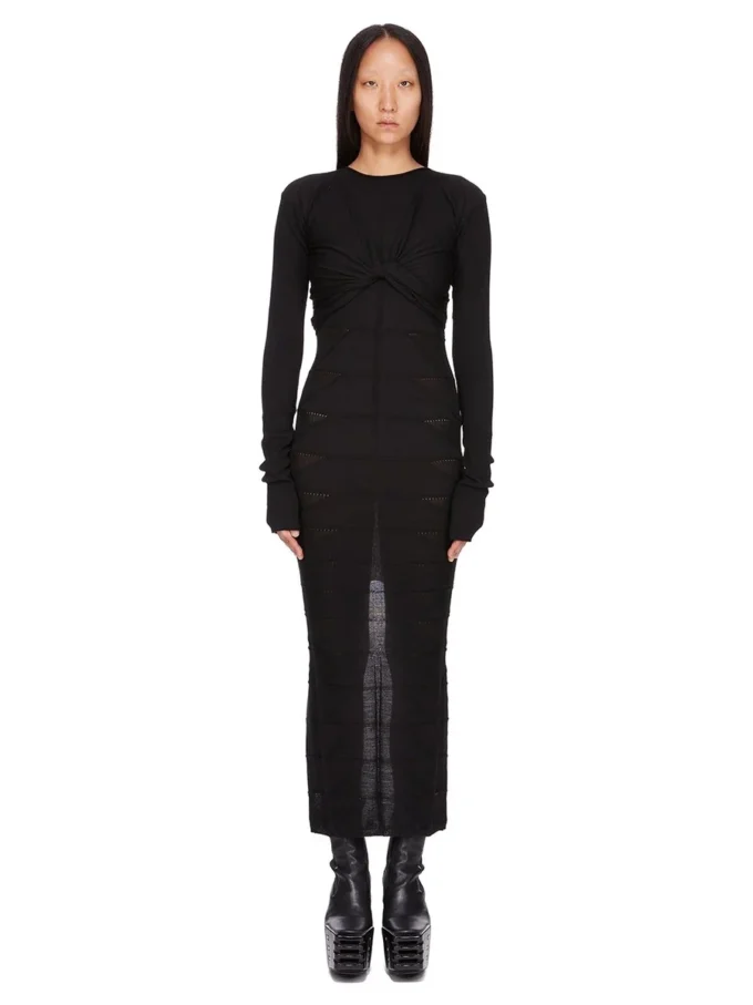 RICK OWENS – STRIKKETØY RP02E4676MLK-09