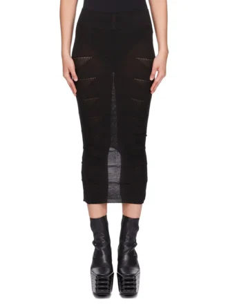 RICK OWENS – STRIKKETØY RP02E4686MLK-09