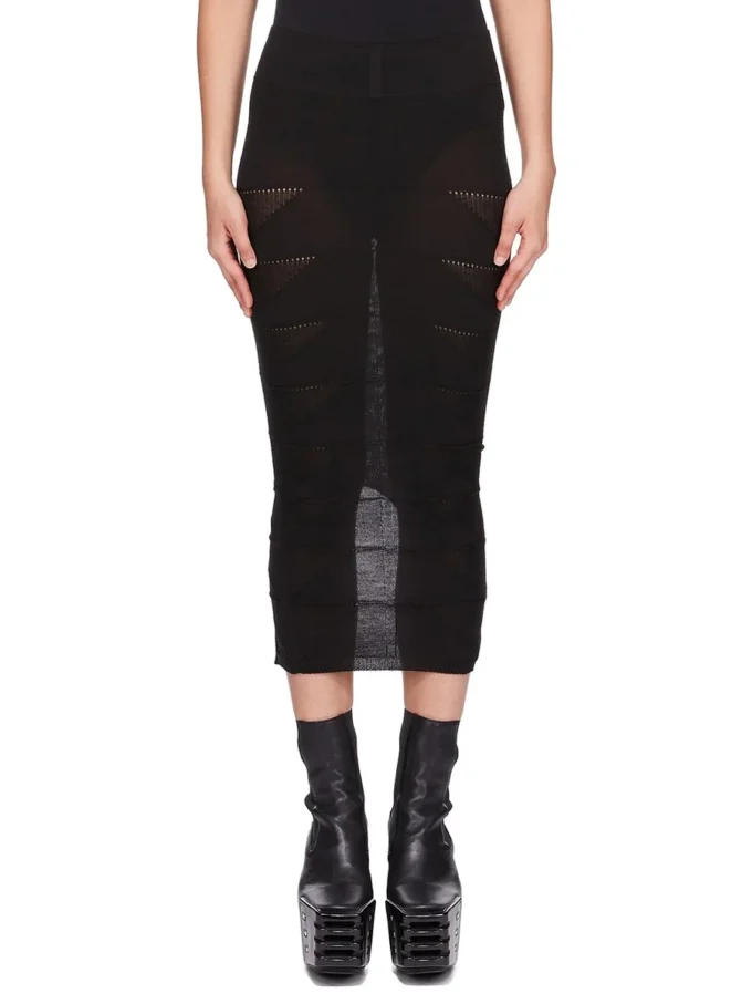 RICK OWENS – STRIKKETØY RP02E4686MLK-09