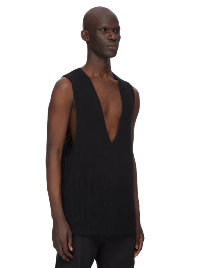 RICK OWENS – STRIKKETØY RR02E1683KWVH-09