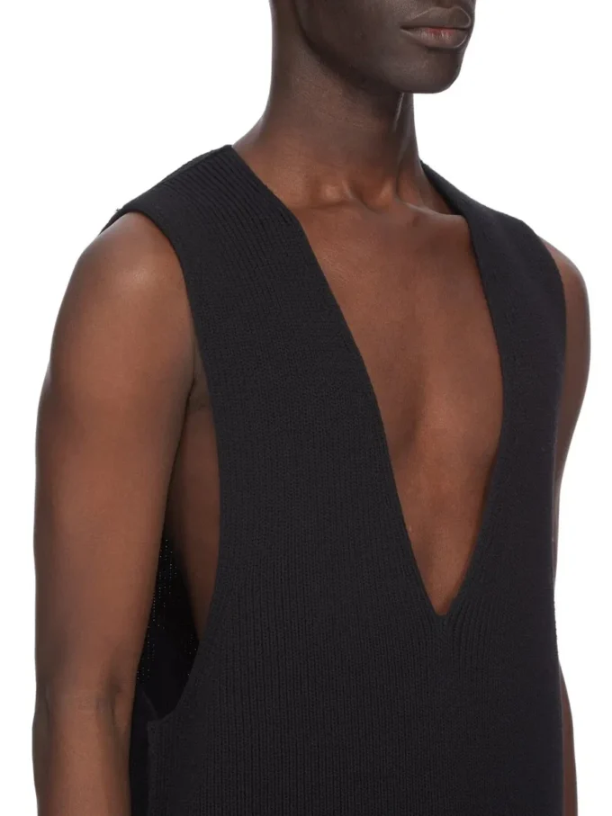 RICK OWENS – STRIKKETØY RR02E1683KWVH-09