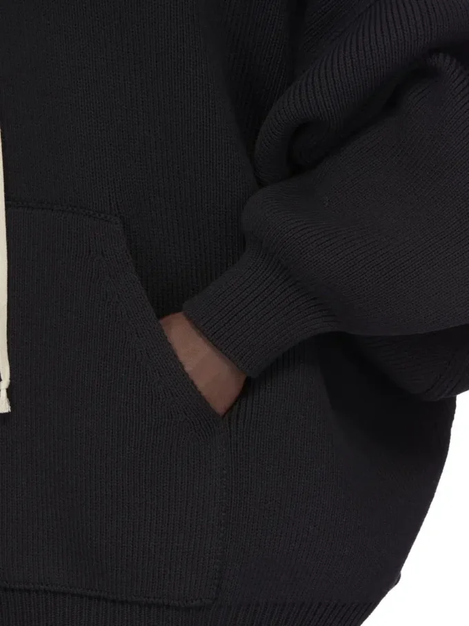 RICK OWENS – STRIKKETØY RR02E1698KWVH-09