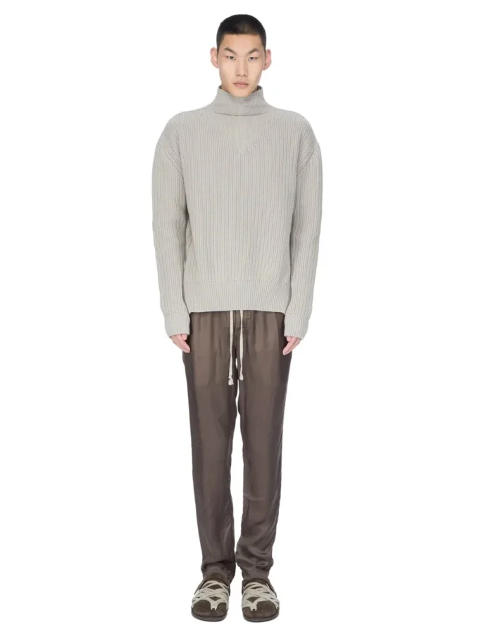 RICK OWENS – STRIKKETØY RU02E1645KWV-08