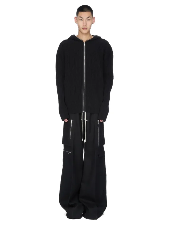 RICK OWENS – STRIKKETØY RU02E1647KWV-09