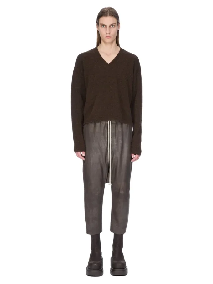 RICK OWENS – STRIKKETØY RU02E1650KWP-04