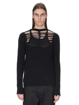 RICK OWENS – STRIKKETØY RU02E1670KGRIDP-09