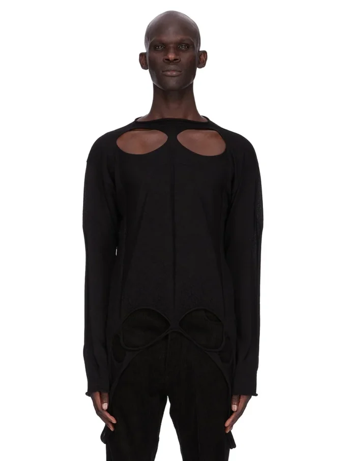 RICK OWENS – STRIKKETØY RU02E1671ML-09