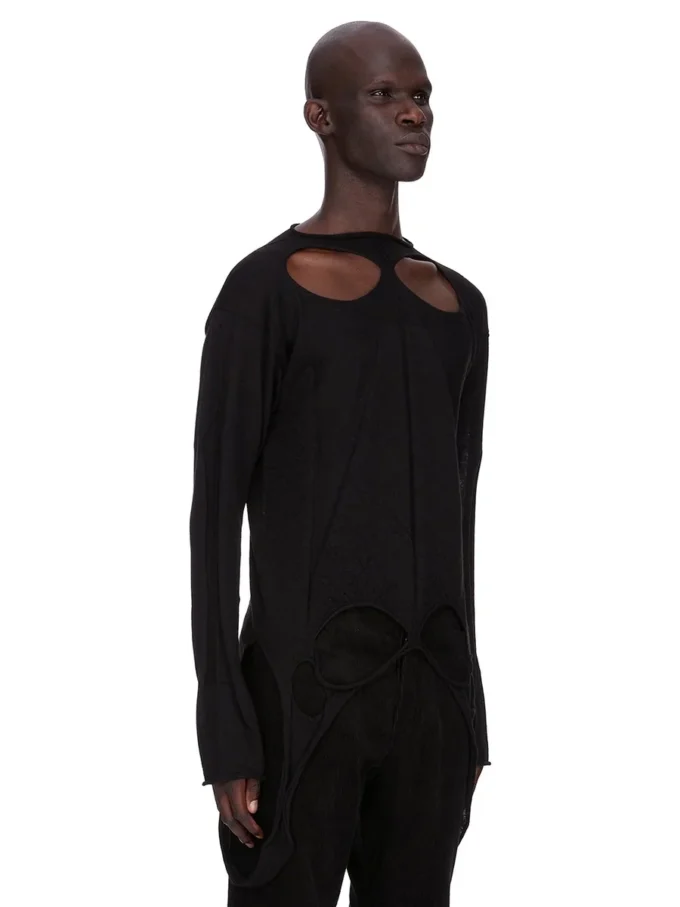 RICK OWENS – STRIKKETØY RU02E1671ML-09