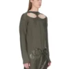 RICK OWENS – STRIKKETØY RU02E1671ML-25