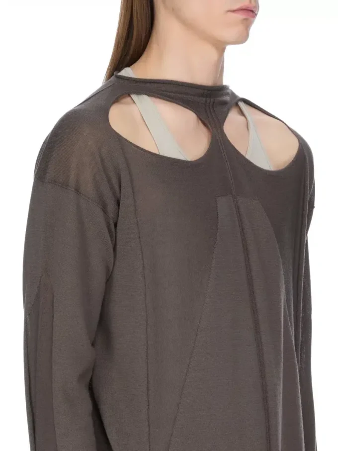 RICK OWENS – STRIKKETØY RU02E1671ML-78