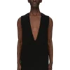 RICK OWENS – STRIKKETØY RU02E1683CHWSR-09