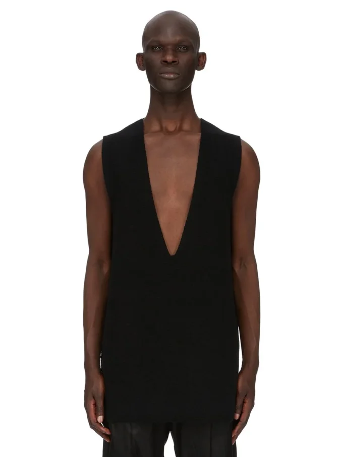 RICK OWENS – STRIKKETØY RU02E1683CHWSR-09